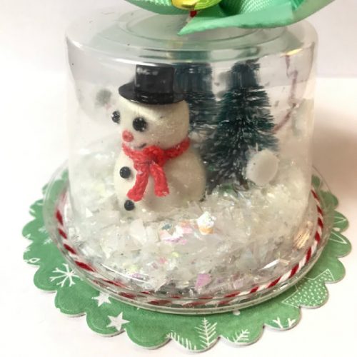 Close Up Snow Globe Shaker Ornament by Shellye McDaniel for Scrapbook Adhesives by 3L