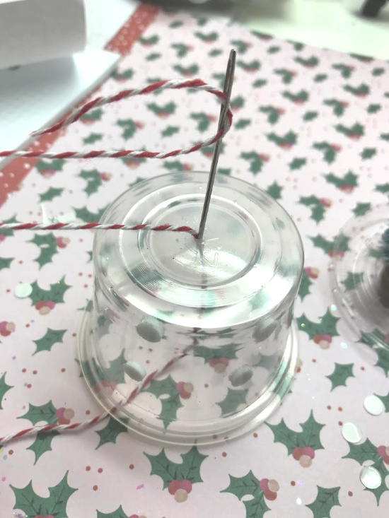 Snow Globe Shaker Ornament by Shellye McDaniel for Scrapbook Adhesives by 3L Step 3