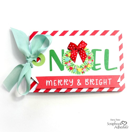 Noel Wreath Christmas Gift Card Holder