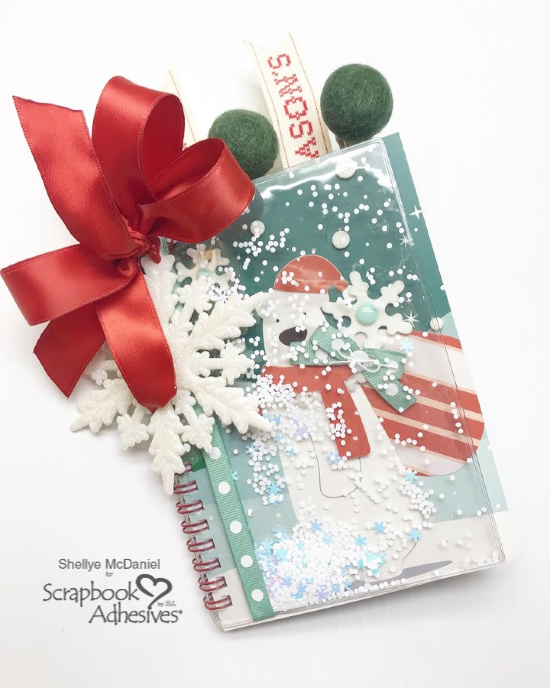 Altered Christmas Journal Tutorial by Shellye McDaniel for Scrapbook Adhesives by 3L