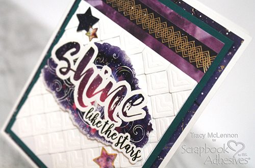 Texture Background with Creative Photo Corners by Tracy McLennon for Scrapbook Adhesives by 3L