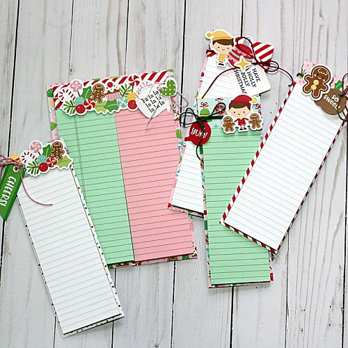 Christmas Notepad Tutorial by Connie Mercer for Scrapbook Adhesives by 3L