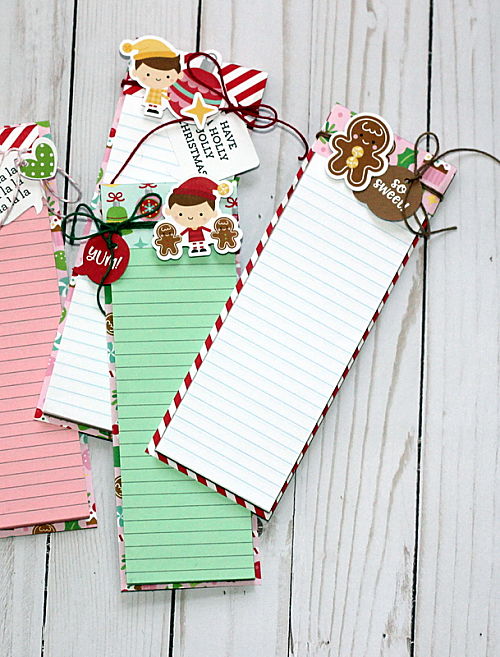 Christmas Notepad Tutorial by Connie Mercer for Scrapbook Adhesives by 3L
