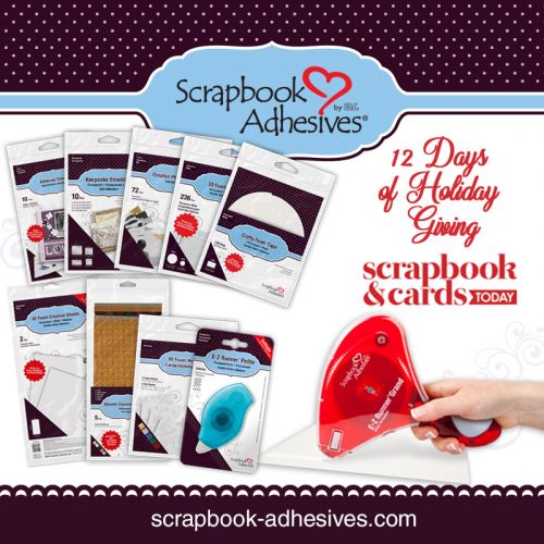 12 Days of Holiday Giving - Giveaway with Scrapbook Adhesives by 3L and Scrapbook and Cards Today Magazine
