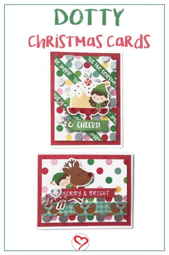 Dotty Doodlebug Christmas Cards by Shellye McDaniel for Scrapbook Adhesives by 3L