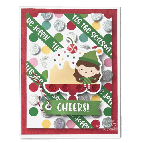 Dotty Doodlebug Christmas Cards by Shellye McDaniel for Scrapbook Adhesives by 3L
