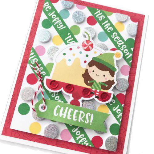 Dotty Doodlebug Christmas Cards by Shellye McDaniel for Scrapbook Adhesives by 3L