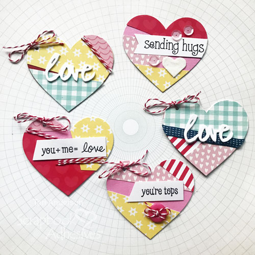 Scrap Paper Love Notes by Teri Anderson for Scrapbook Adhesives by 3L