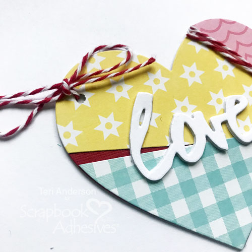 Scrap Paper Love Notes by Teri Anderson for Scrapbook Adhesives by 3L