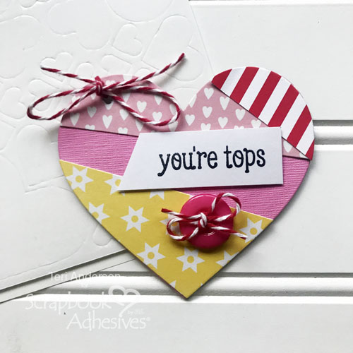 Scrap Paper Love Notes by Teri Anderson for Scrapbook Adhesives by 3L