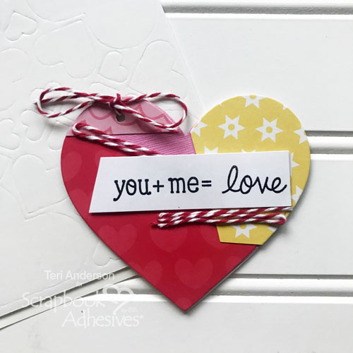 Scrap Paper Love Notes by Teri Anderson for Scrapbook Adhesives by 3L