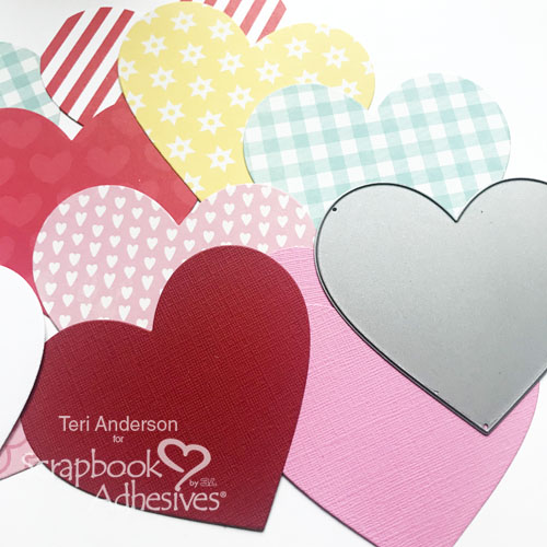 Scrap Paper Love Notes by Teri Anderson for Scrapbook Adhesives by 3L