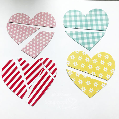 Scrap Paper Love Notes by Teri Anderson for Scrapbook Adhesives by 3L