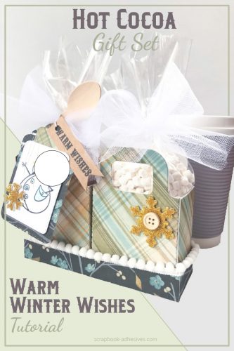 Hot Cocoa Gift Set Tutorial by Shellye McDaniel for Scrapbook Adhesives by 3L
