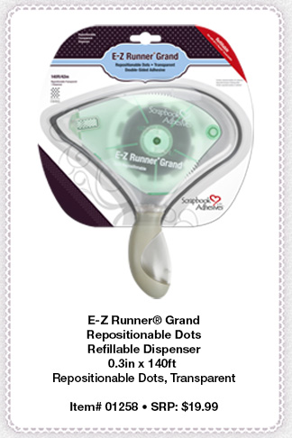 E-Z Runner Grand Repositionable Dots Dispenser by Scrapbook Adhesives by 3L
