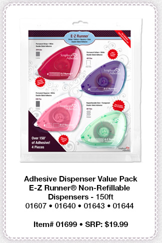 Adhesive Dispenser Value Pack by Scrapbook Adhesives by 3L