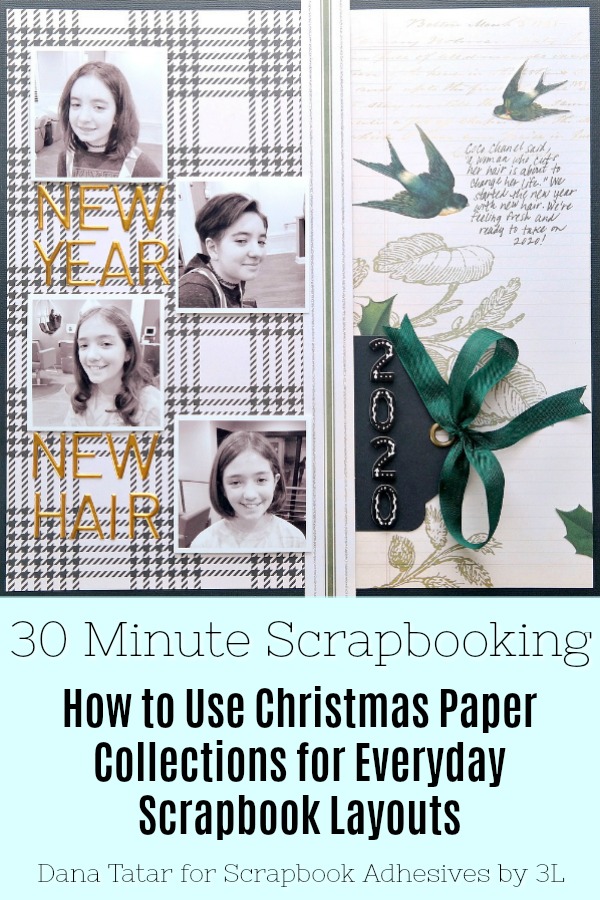 Christmas Collections for Everyday Scrapbooking by Dana Tatar for Scrapbook Adhesives by 3L