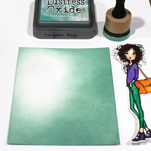 How to use a Stencil and Glitter on a Background by Tracy McLennon for Scrapbook Adhesives by 3L