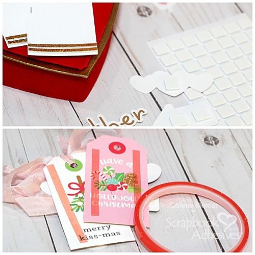 A Heart Shaped Valentine's Day Gift Box Tutorial by Connie Mercer for Scrapbook Adhesives by 3L