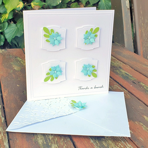 A Clean and Simple Thank You Card Tutorial by Christine Emberson for Scrapbook Adhesives by 3L