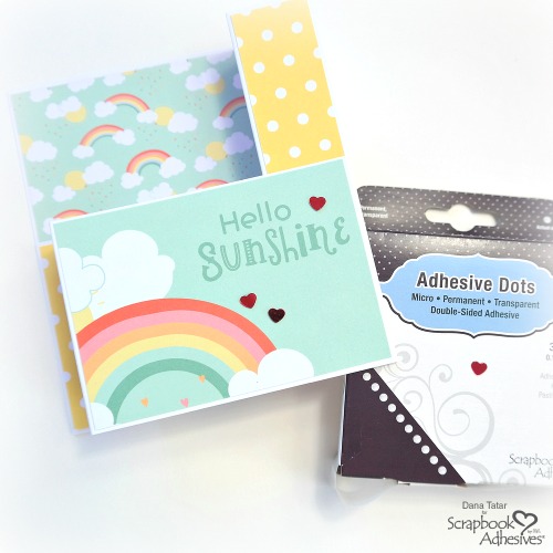 Gnome Wiper Card Tutorial by Dana Tatar for Scrapbook Adhesives by 3L 