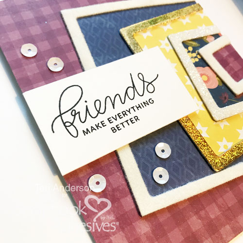 Framed Friends Fun Cards Tutorial by Teri Anderson for Scrapbook Adhesives by 3L