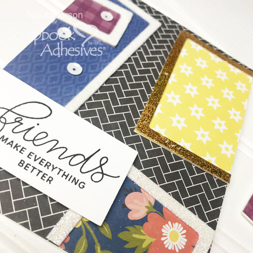 Framed Friends Fun Cards Tutorial by Teri Anderson for Scrapbook Adhesives by 3L