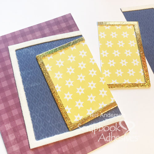 Framed Friends Fun Cards Tutorial by Teri Anderson for Scrapbook Adhesives by 3L