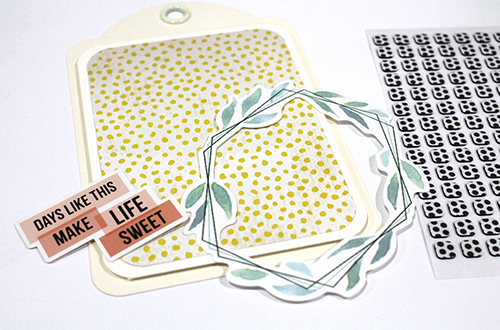 Make Life Sweet Dimensional Tag by Tracy McLennon for Scrapbook Adhesives by 3L 