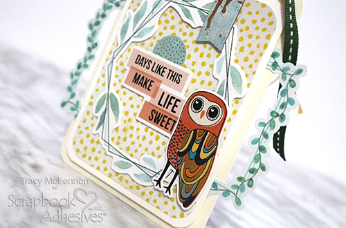 Make Life Sweet Dimensional Tag by Tracy McLennon for Scrapbook Adhesives by 3L 