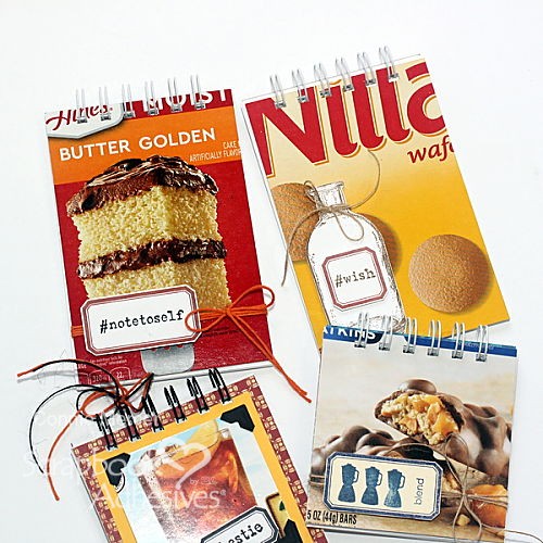 Trash to Treasured Notebook by Connie Mercer for Scrapbook Adhesives by 3L
