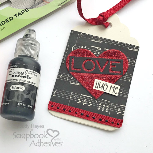 Valentine's Day Heart Tags by Judy Hayes for Scrapbook Adhesives by 3L