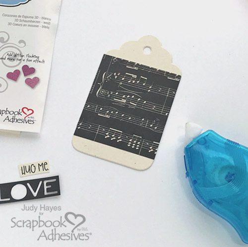 Valentine's Day Heart Tags by Judy Hayes for Scrapbook Adhesives by 3L
