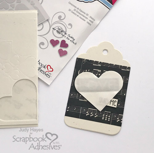 Valentine's Day Heart Tags by Judy Hayes for Scrapbook Adhesives by 3L