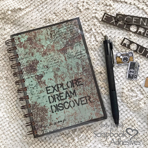 DIY Travel Journal by Judy Hayes for Scrapbook Adhesives by 3L