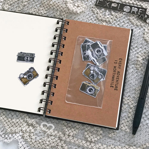 DIY Travel Journal by Judy Hayes for Scrapbook Adhesives by 3L