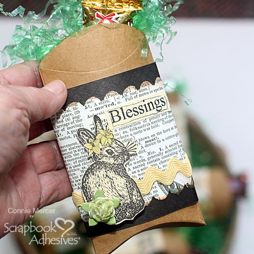 Pillow Box Easter Treats by Connie Mercer for Scrapbook Adhesives by 3L