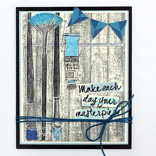 Make Your Masterpiece Card Tutorial by Connie Mercer for Scrapbook Adhesives by 3L