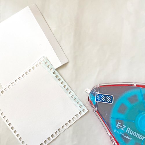 All Occasion Lace Square Card Tutorial by Margie Higuchi for Scrapbook Adhesives by 3L