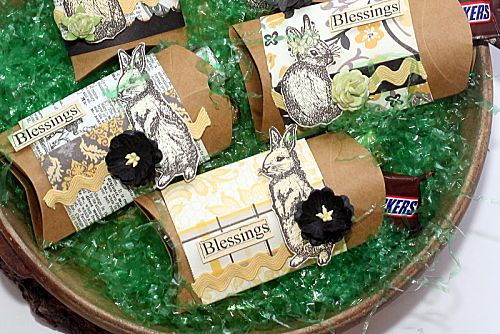 Pillow Box Easter Treats by Connie Mercer for Scrapbook Adhesives by 3L