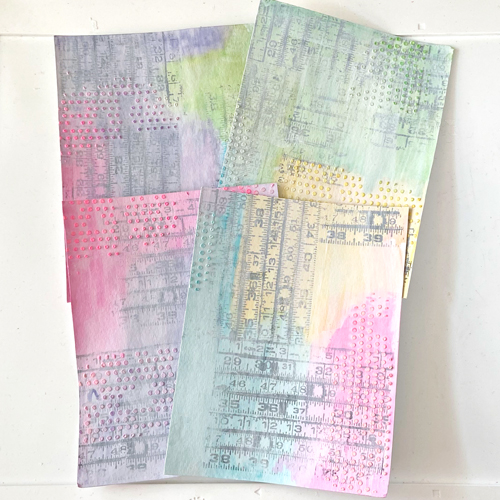 Joyful Day Mixed Media Card by Margie Higuchi for Scrapbook Adhesives by 3L