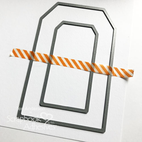 Birthday Window Tags Tutorial by Teri Anderson for Scrapbook Adhesives by 3L