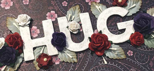 Floral Hug Card Tutorial by Yvonne van de Grijp for Scrapbook Adhesives by 3L