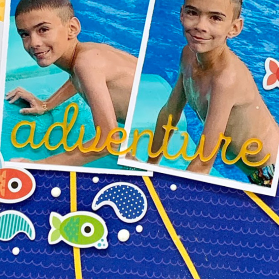 Sunshine Scrapbook Layout by Christine Meyer for Scrapbook Adhesives by 3L