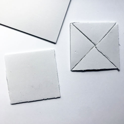 Faux Clay Tiles Tutorial by Teri Anderson for Scrapbook Adhesives by 3L