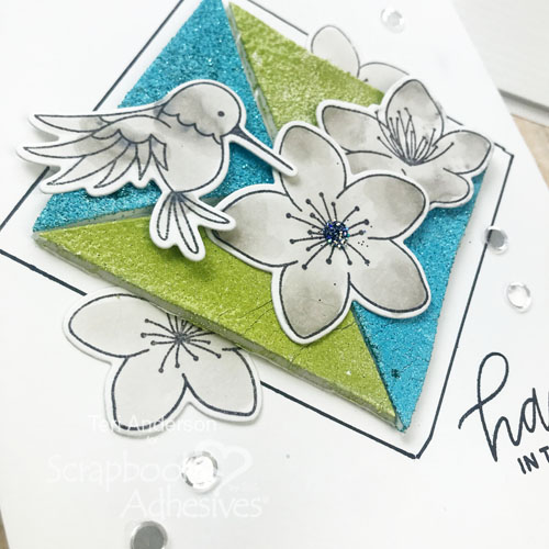 Faux Clay Tiles Tutorial by Teri Anderson for Scrapbook Adhesives by 3L