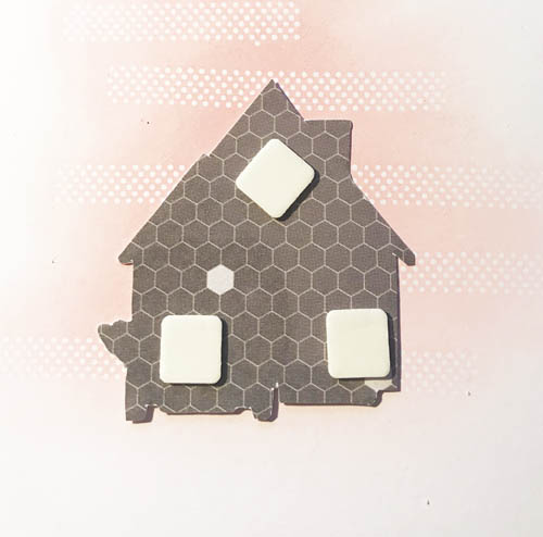 New Home Card with Resist Technique by Yvonne van de Grijp for Scrapbook Adhesives by 3L 