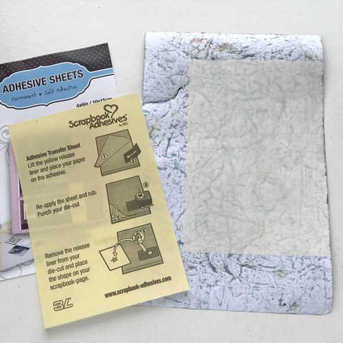Textured Grad Card Tutorial by Judy Hayes for Scrapbook Adhesives by 3L