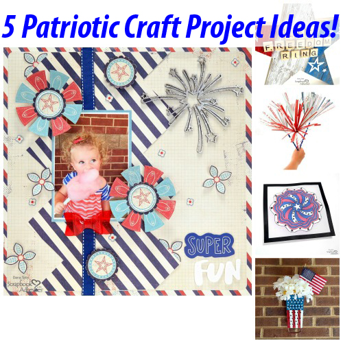 Uncle Sam Patriotic Décor by Dana Tatar for Scrapbook Adhesives by 3L
