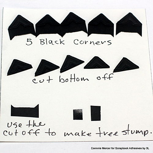 Re-Purposed to Art Hangers by Connie Mercer for Scrapbook Adhesives by 3L
